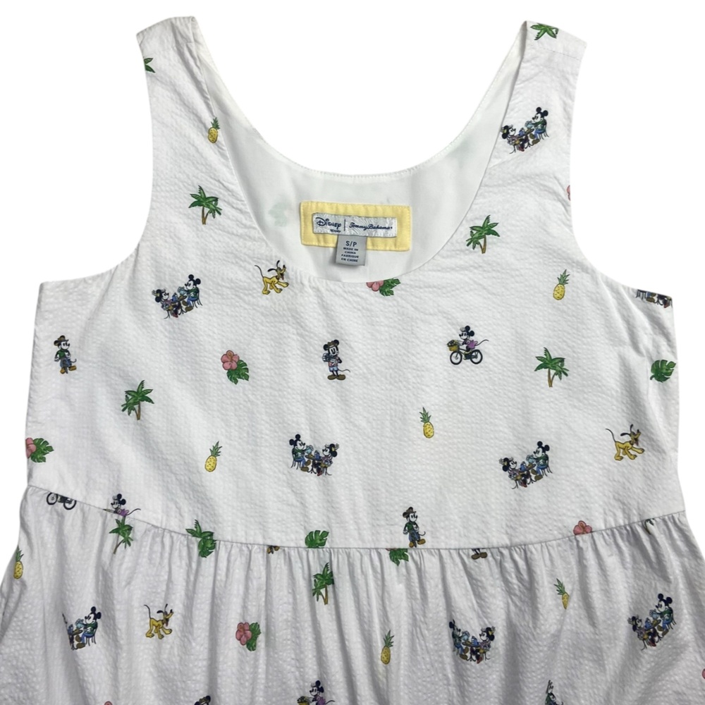 Disney X Tommy Bahama Midi Dress Nova Wave Beach Cruiser S - Picture 4 of 14